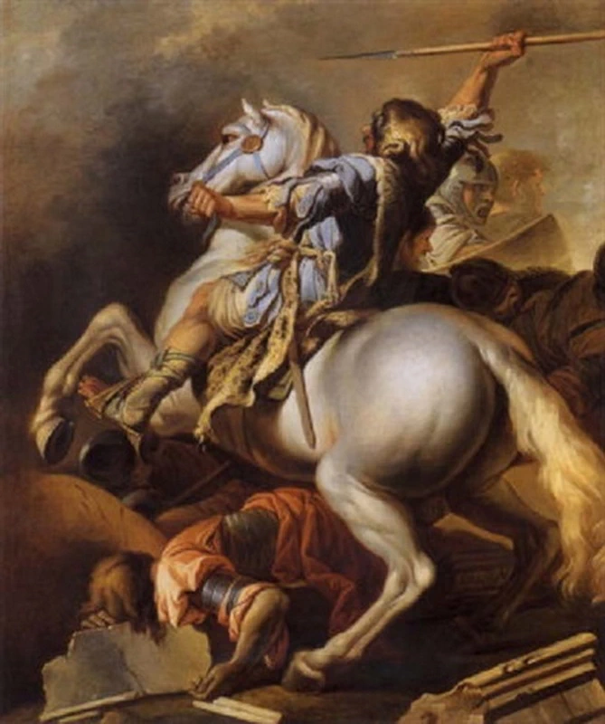Condottiero turco a cavallo